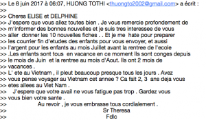 Mail Thérésa 8 juin 2017